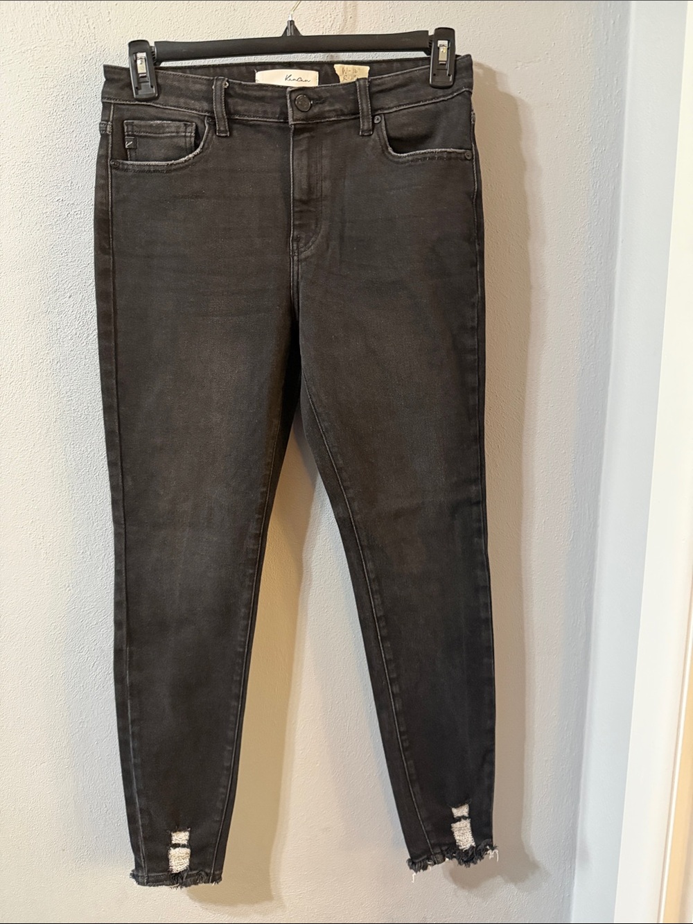 KanCan Washed Black High-Rise Skinny Jeans